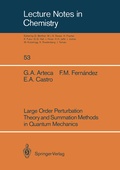 Cover: Large Order Perturbation Theory and Summation Methods in Quantum Mechanics - Springer