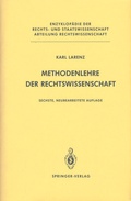 Cover: Methodenlehre der Rechtswissenschaft - Springer