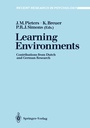 Cover: Learning Environments - Springer
