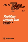 Cover: Taschenbuch f&uuml;r Chemiker und Physiker - Springer