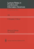 Cover: Minimum Entropy H_ Control - Springer