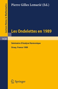 Abbildung von: Les Ondelettes en 1989 - Springer