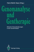 Cover: Genomanalyse und Gentherapie - Springer