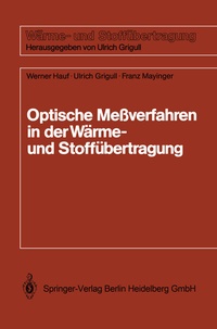 Abbildung von: Optische Meßverfahren der Wärme- und Stoffäbertragung - Springer