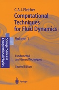 Cover: Computational Techniques for Fluid Dynamics 1 - Springer