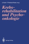Cover: Krebsrehabilitation und Psychoonkologie - Springer