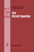 Cover: The Riccati Equation - Springer