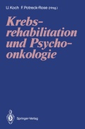 Cover: Krebsrehabilitation und Psychoonkologie - Springer