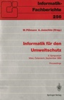 Cover: Informatik für den Umweltschutz - Springer