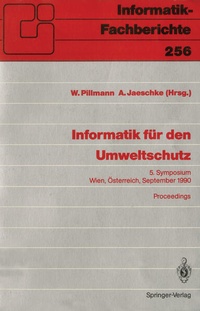 Enlarge image Cover: Informatik für den Umweltschutz - Springer