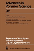 Cover: Separation Techniques Thermodynamics Liquid Crystal Polymers - Springer