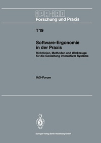 Abbildung von: Software-Ergonomie in der Praxis - Springer