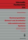 Cover: Rechnergest&uuml;tzter Entwurf und Architektur mikroelektronischer Systeme - Springer