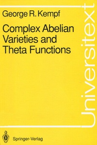 Abbildung von: Complex Abelian Varieties and Theta Functions - Springer