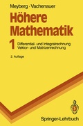Cover: H&ouml;here Mathematik - Springer