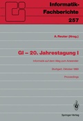 Cover: GI - 20. Jahrestagung I - Springer