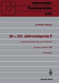 Cover: GI - 20. Jahrestagung II - Springer