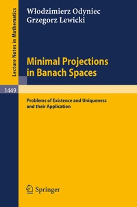 Abbildung von: Minimal Projections in Banach Spaces - Springer