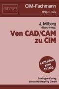 Cover: Von CAD/CAM zu CIM - Springer