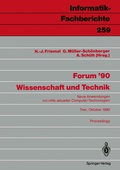 Cover: Forum '90 Wissenschaft und Technik - Springer