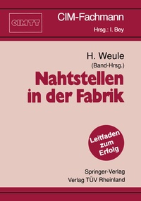 Abbildung von: Nahtstellen in der Fabrik - Springer