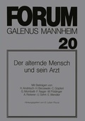 Cover: Der alternde Mensch und sein Arzt - Springer