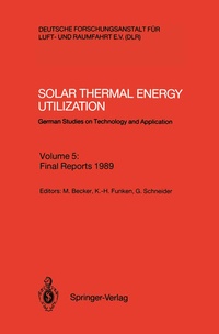 Enlarge image Cover: Solar Thermal Energy Utilization - Springer