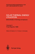 Cover: Solar Thermal Energy Utilization - Springer