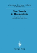 Cover: New Trends in Haemostasis - Springer