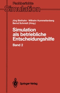 Enlarge image Cover: Simulation als betriebliche Entscheidungshilfe - Springer