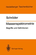 Cover: Massenspektrometrie - Springer