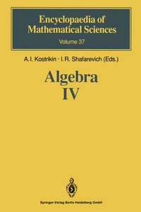 Abbildung von: Algebra IV - Springer