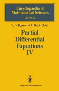 Enlarge image Cover: Partial Differential Equations IV - Springer