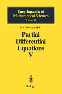 Enlarge image Cover: Partial Differential Equations V - Springer