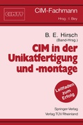 Cover: CIM in der Unikatfertigung und -montage - Springer