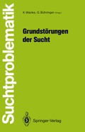 Cover: Grundst&ouml;rungen der Sucht - Springer