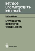 Cover: Entwicklungsbegleitende Vorkalkulation - Springer