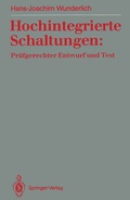 Cover: Hochintegrierte Schaltungen: Pr&uuml;fgerechter Entwurf und Test - Springer