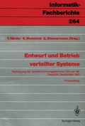 Cover: Entwurf und Betrieb verteilter Systeme - Springer