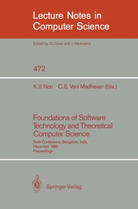 Abbildung von: Foundations of Software Technology and Theoretical Computer Science - Springer