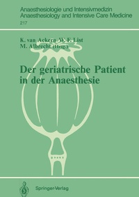 Abbildung von: Der geriatrische Patient in der Anaesthesie - Springer
