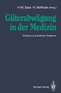 Cover: G&uuml;terabw&auml;gung in der Medizin - Springer