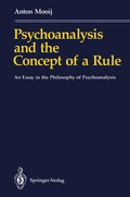 Cover: Psychoanalysis and the Concept of a Rule - Springer