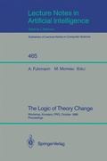 Cover: The Logic of Theory Change - Springer