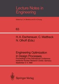 Cover: Engineering Optimization in Design Processes - Springer