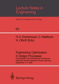 Enlarge image Cover: Engineering Optimization in Design Processes - Springer