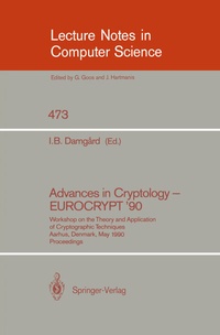 Abbildung von: Advances in Cryptology - EUROCRYPT '90 - Springer