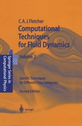 Cover: Computational Techniques for Fluid Dynamics 2 - Springer