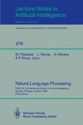 Cover: Natural Language Processing - Springer