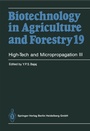 Cover: High-Tech and Micropropagation III - Springer
